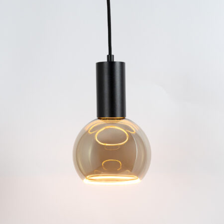 Luxum Pendellamp E27 Zwart