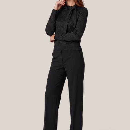 Lynn Lurex Top Zwart