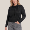 Lynn Lurex Top Zwart Maxi
