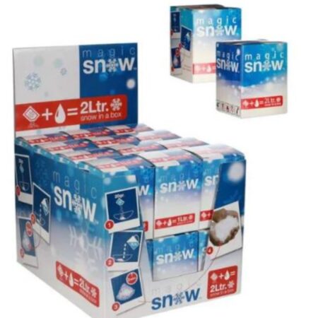 Magische sneeuw in doosje (2 liter) | Ideas 4 Seasons