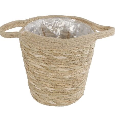 Mand conisch Amanda L naturel pot 21 23x23x22