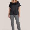 Martha Top Zwart Maxi