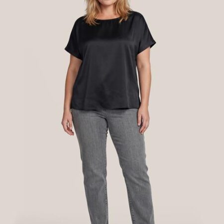 Martha Top Zwart Maxi