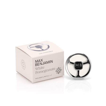Car Fragrance Dispenser White Pomegranate