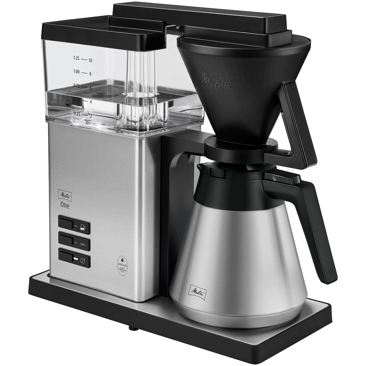 Melitta One Therm 1031-11 SST Koffiefilter apparaat Zwart | Melitta