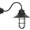 Messing Stallamp Vermont Antiek Zwart