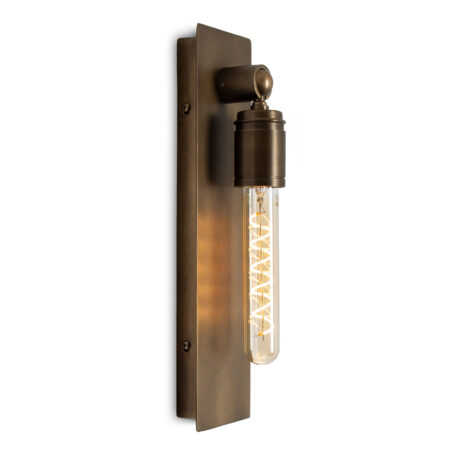 Messing Wandlamp Ritz Antiek Messing