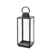 Michigan Windlicht Zwart Small