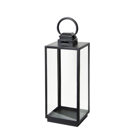 Michigan Windlicht Zwart Small