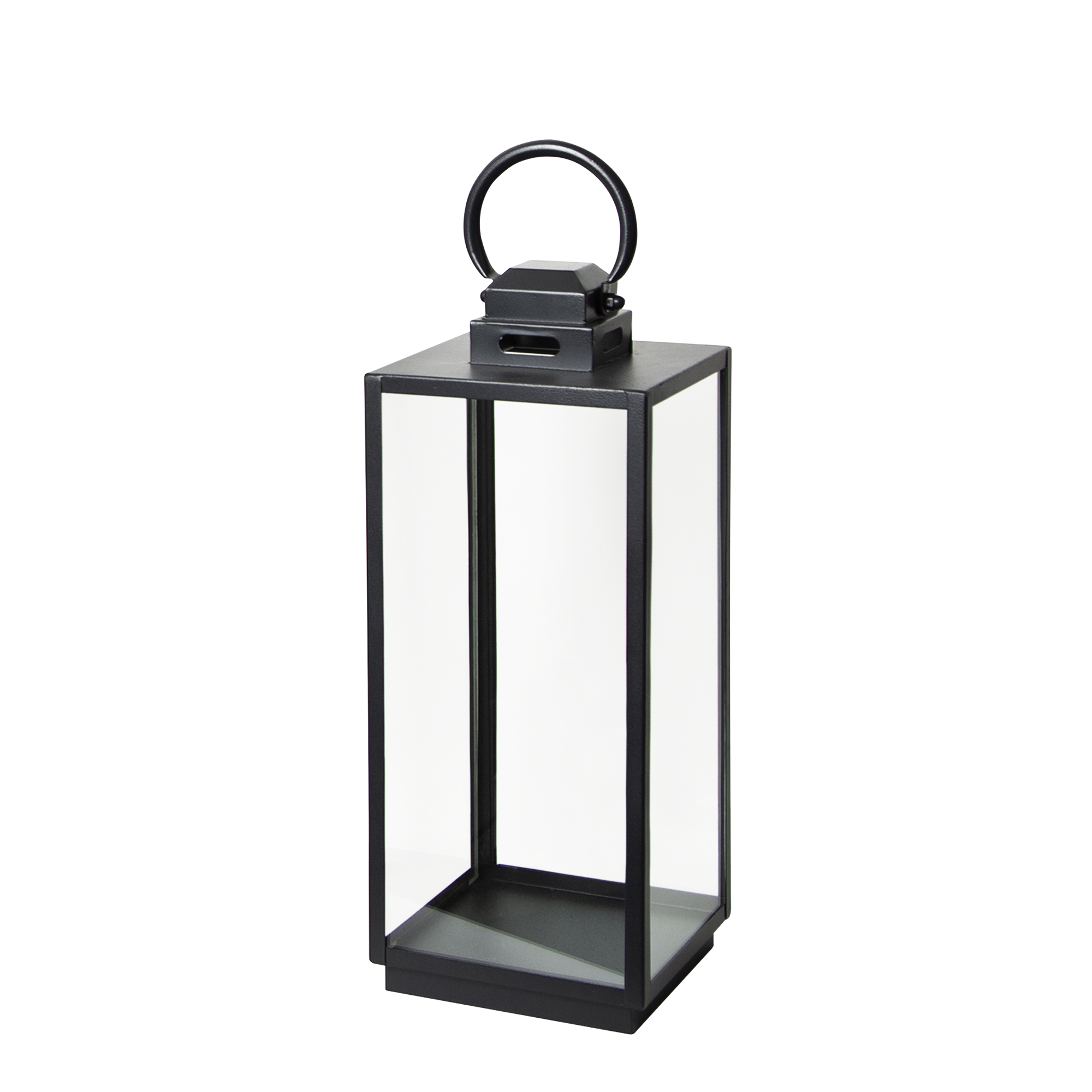 Michigan Windlicht Zwart Small