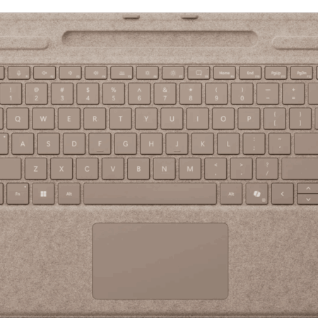 Microsoft Surface Pro 13 Inch Type Cover met penopslag Duinzand Qwerty