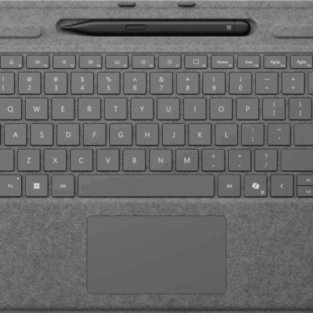 Microsoft Surface Pro Type Cover 13 Inch met Slim Pen Platina Qwerty