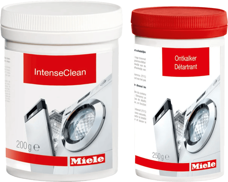 Miele Ontkalkingsmiddel + Miele Machinereiniger IntenseClean