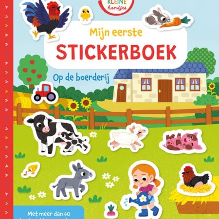 Mijn eerste stickerboek Op de boerderij | Deltas