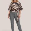 Miley Print Top Groen / Multi Maxi
