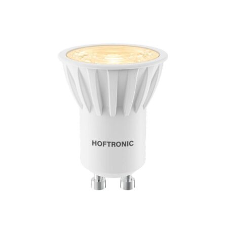 Mini GU10 (MR11) LED Lamp - Dimbaar - 4 Watt 330 Lumen - 3000K Warm wit - 15.000 Branduren | HOFTRONIC
