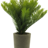 Mini palm in pot green 40cm
