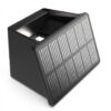 Mitch Solar Up en Down Muurlamp Zwart
