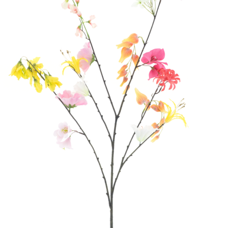 Mixed flower spraymixed cream 119cm