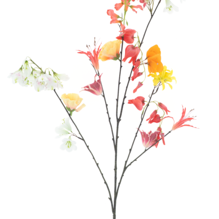 Mixed flower spraymixed red 119cm