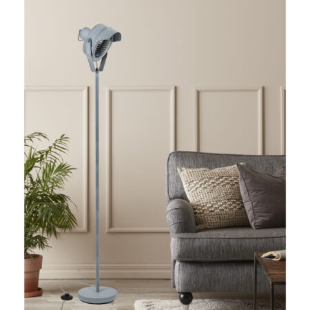 Moderne Leeslamp Stage staande vloerlamp grijs