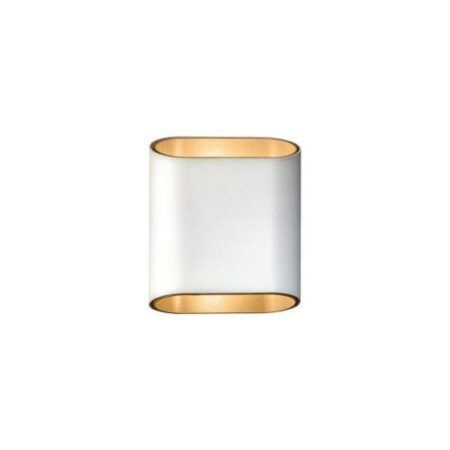 Trapz LED Wandlamp - Wit - Champagne