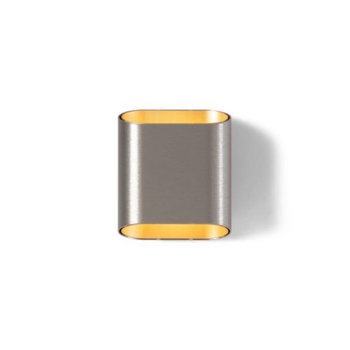 Trapz LED Wandlamp - Zilver Brons - Champagne