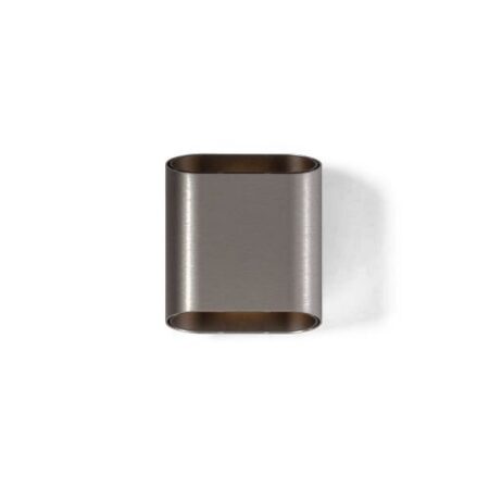 Trapz LED Wandlamp - Zilver Brons - Zwart