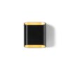 Trapz LED Wandlamp - Zwart - Champagne