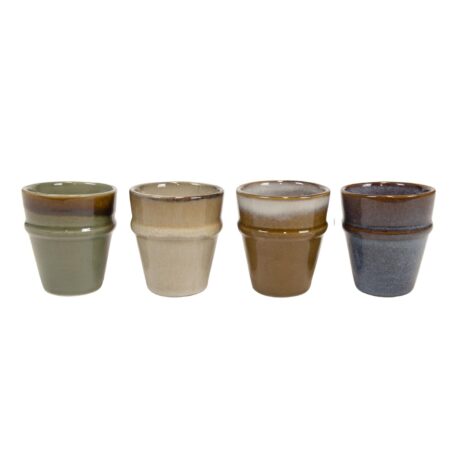 Mok Mistral rand doos a 6 100ml Ø6cm | Merkloos