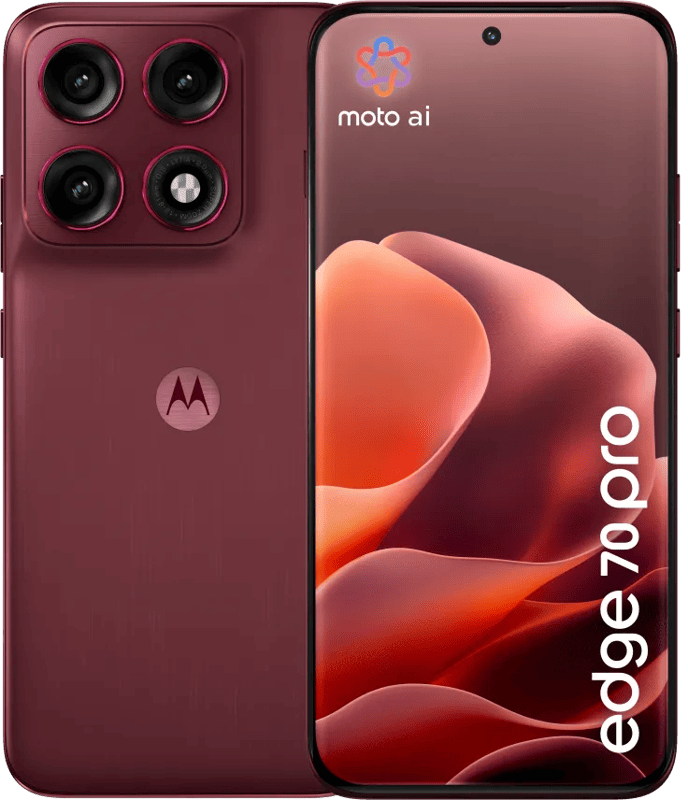 Motorola Edge 70 Pro 256GB Rood 5G