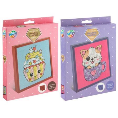 Moxy Diamond painting velvet met frame | Moxy