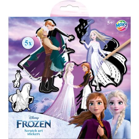 Moxy Frozen kraskunst stickers 5pcs | Moxy