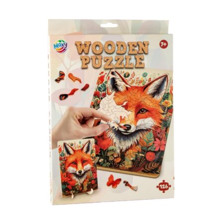 Moxy Houten puzzel fox unieke vormen | Moxy