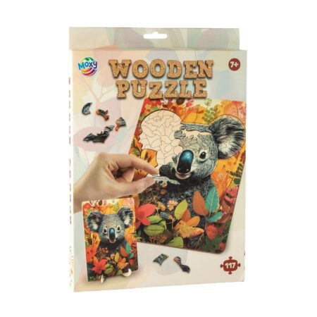 Moxy Houten puzzel koala unieke vormen | Moxy