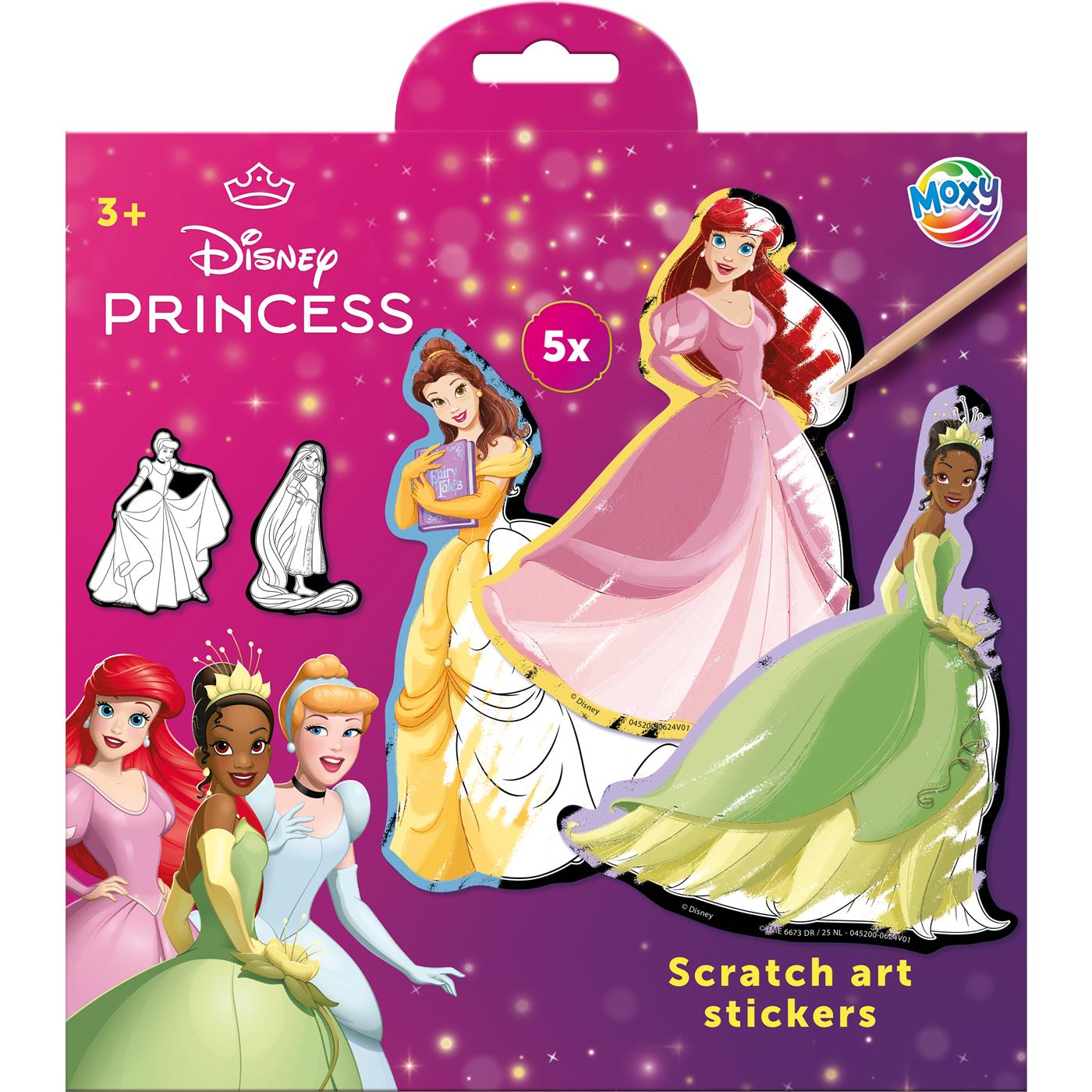Moxy Princess kraskunst stickers 5pcs | Moxy