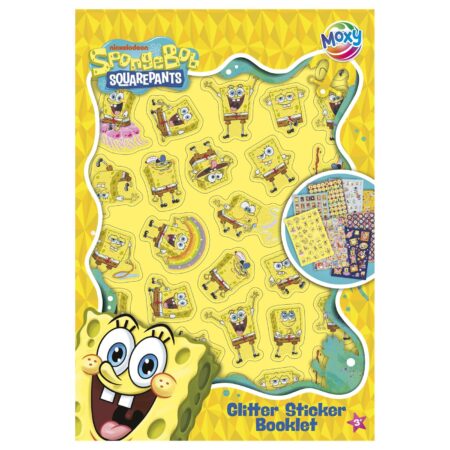 Moxy Spongebob stickerboek A5 8 vel | Moxy