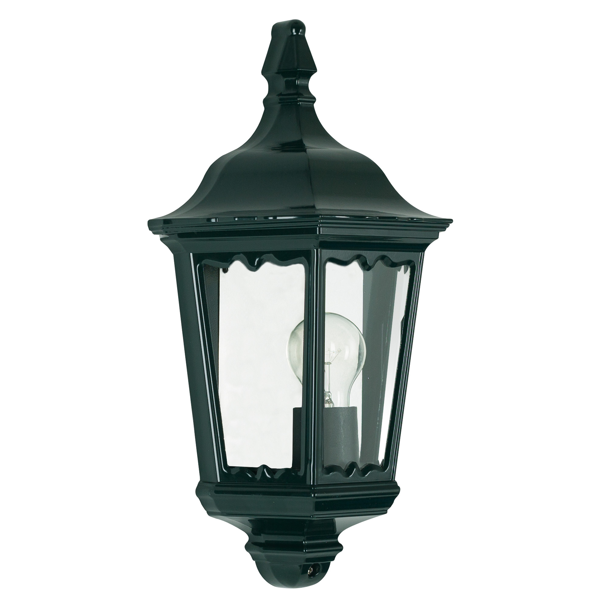 Buitenlamp Ancona Plat Dag Nacht Schemersensor LED