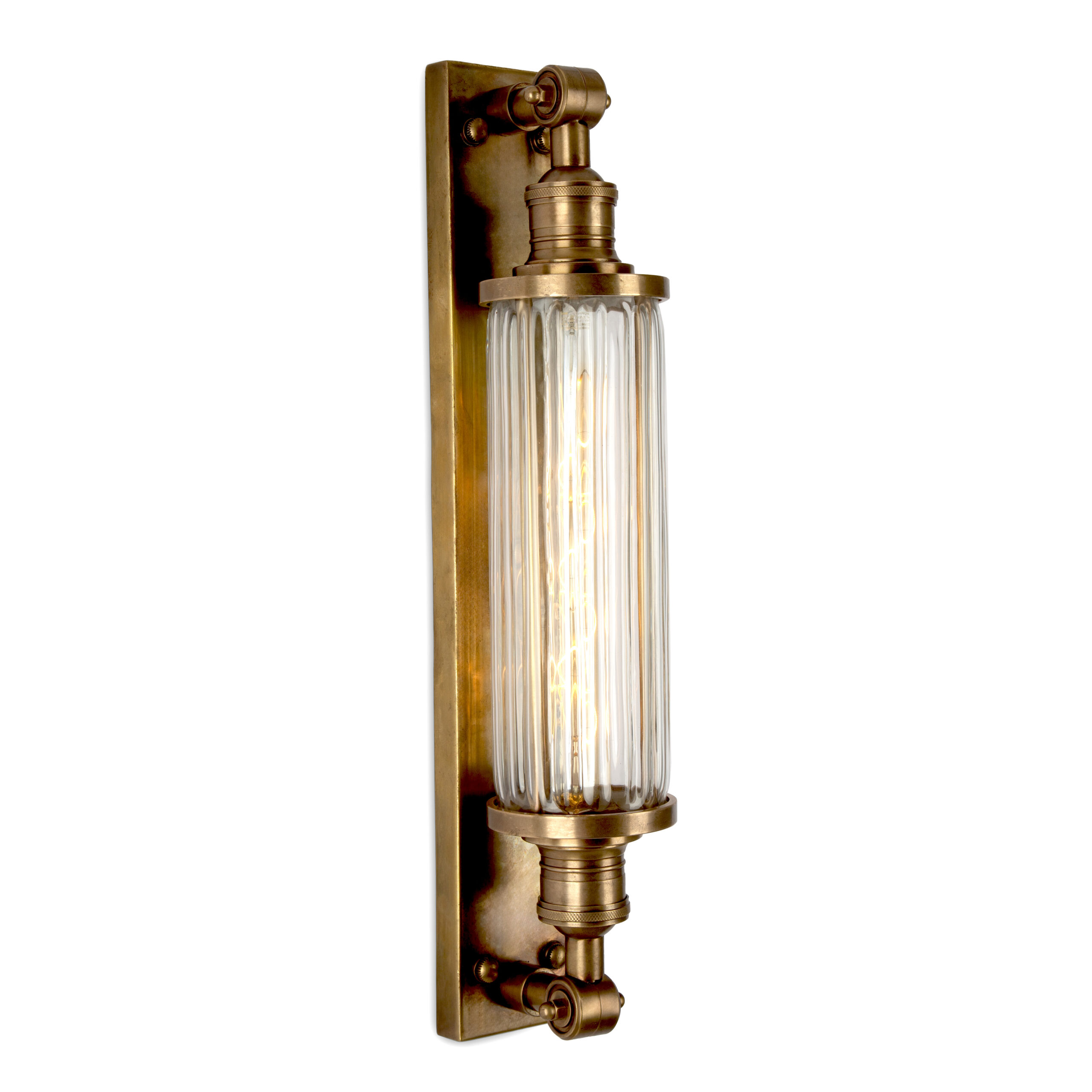 Muurlamp Astor outdoor Antiek Messing