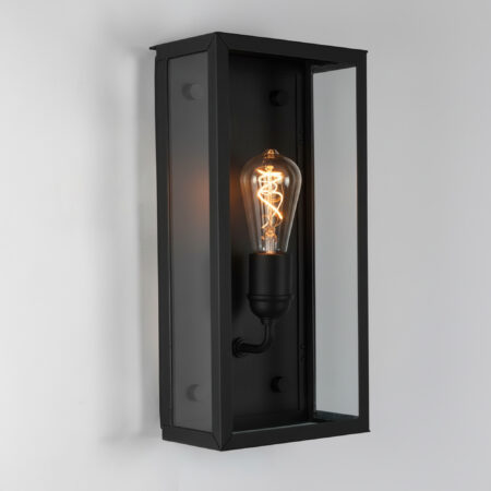 Muurlamp Biarritz Antiek Zwart