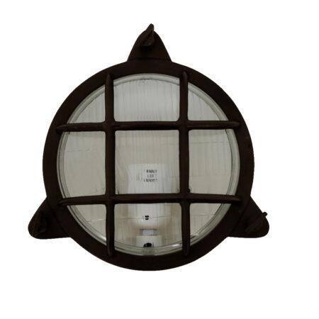 Muurlamp Clipper Gebrand Brons