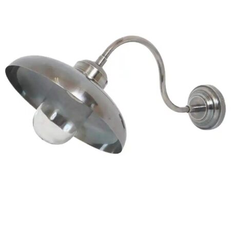 Muurlamp Exeter Antiek Zilver