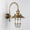Muurlamp Jura Antiek Messing