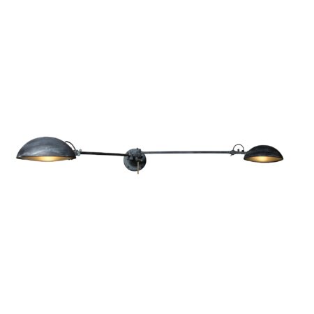 Muurlamp Odessa Antiek Oud Grijs