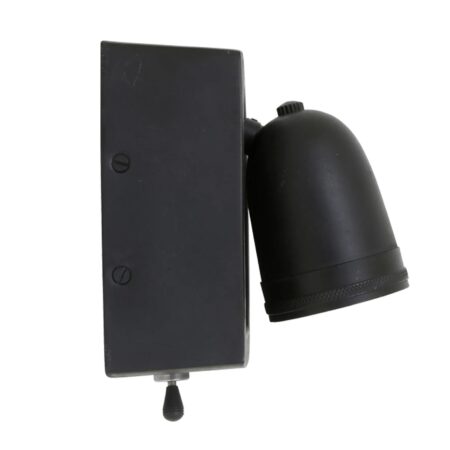 Muurlamp Otis Antiek Zwart