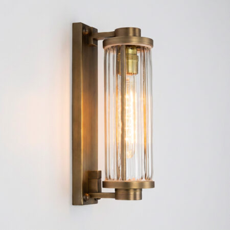 Muurlamp Porter Outdoor Antiek Messing