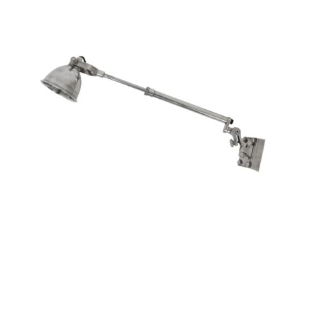 Muurlamp Tacoma Leeslamp Antiek Zilver