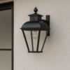 Muurlamp Vondel Hang Matzwart Buitenverlichting