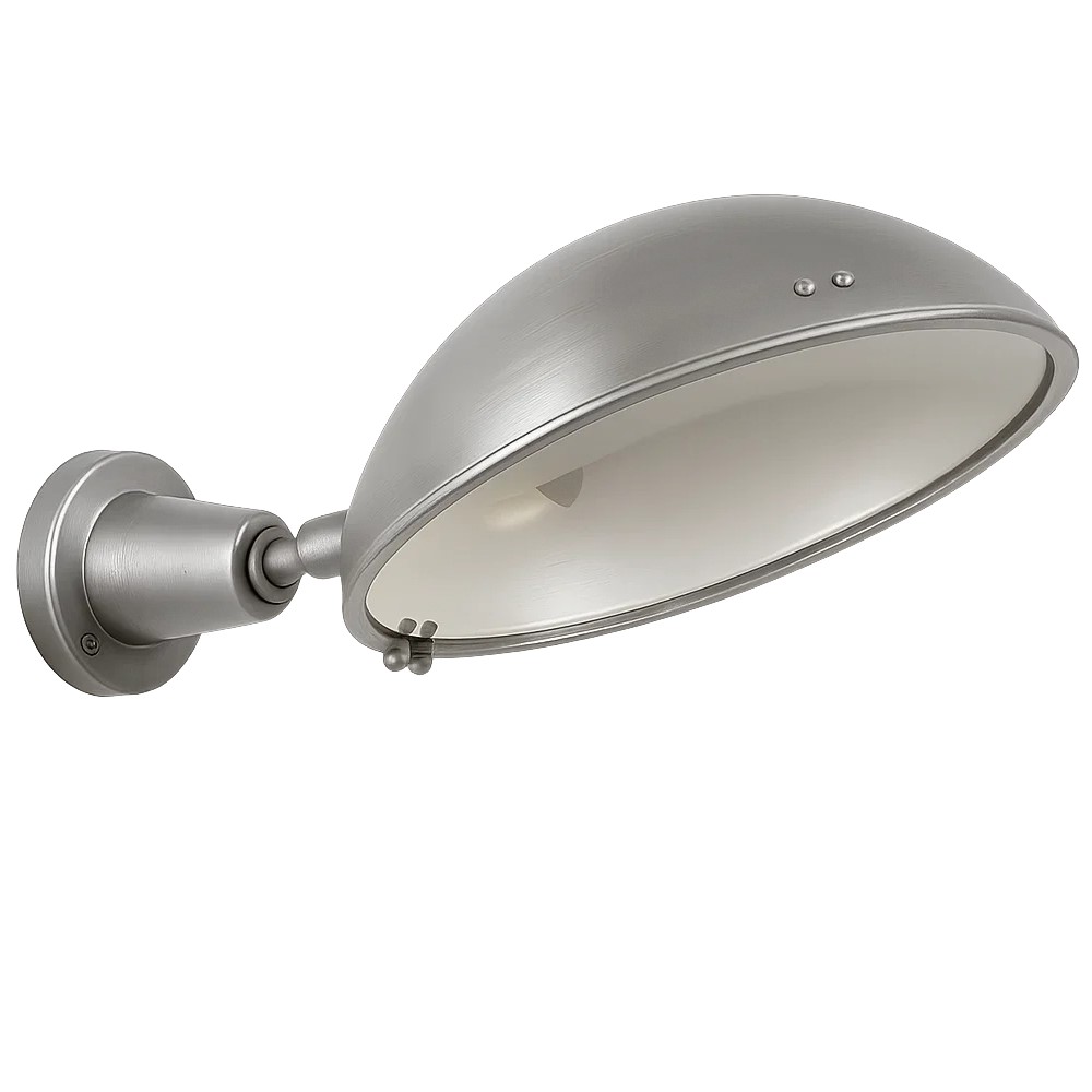 Muurspot Gisborne Swirl Antiek Zilver