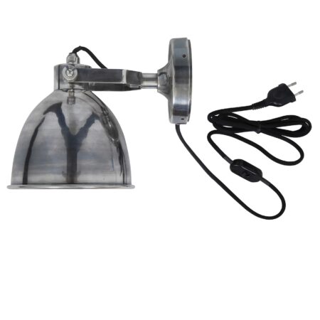 Muurspot Maxim Cover XL Antiek Zilver